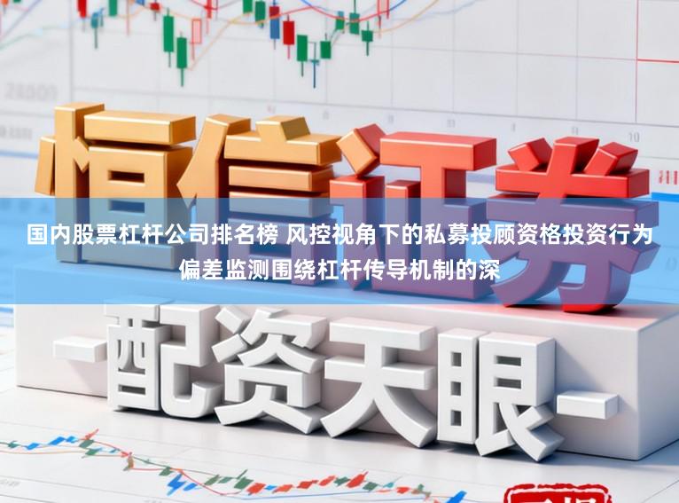 国内股票杠杆公司排名榜 风控视角下的私募投顾资格投资行为偏差监测围绕杠杆传导机制的深