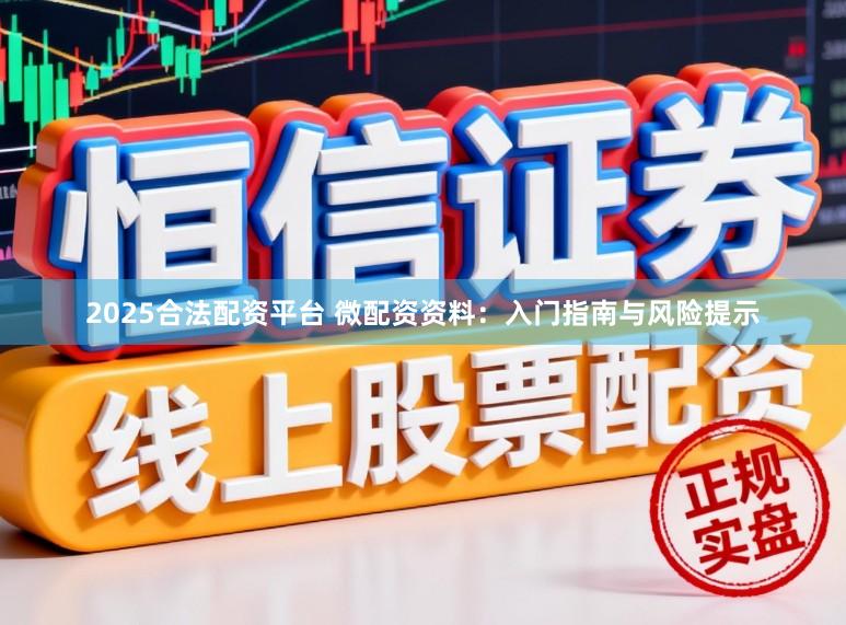 2025合法配资平台 微配资资料：入门指南与风险提示