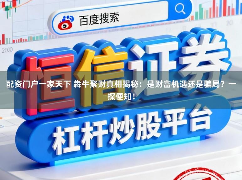 配资门户一家天下 犇牛聚财真相揭秘：是财富机遇还是骗局？一探便知！